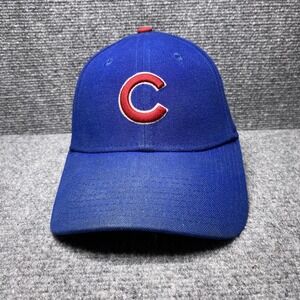 Chicago Cubs Hat Cap Strap Back Blue MLB Baseball Mens New Era 9Forty Adjustable
